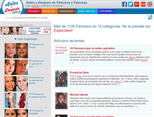 Tablet Screenshot of antesydespues.com.ar